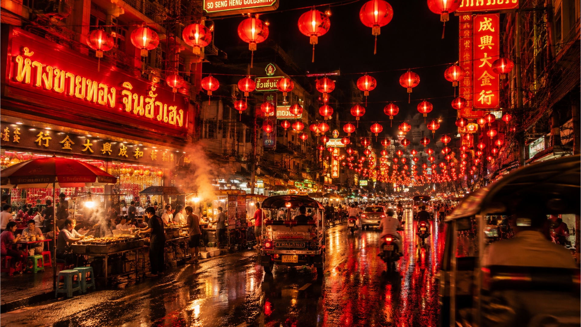 Chinatown Bangkok Night Tour