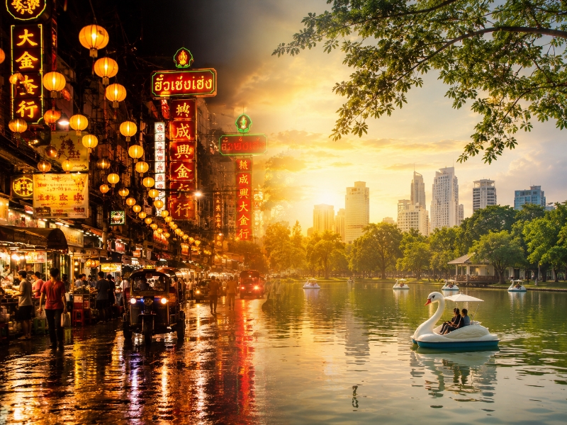 Bangkok City Tour: Old Meets New